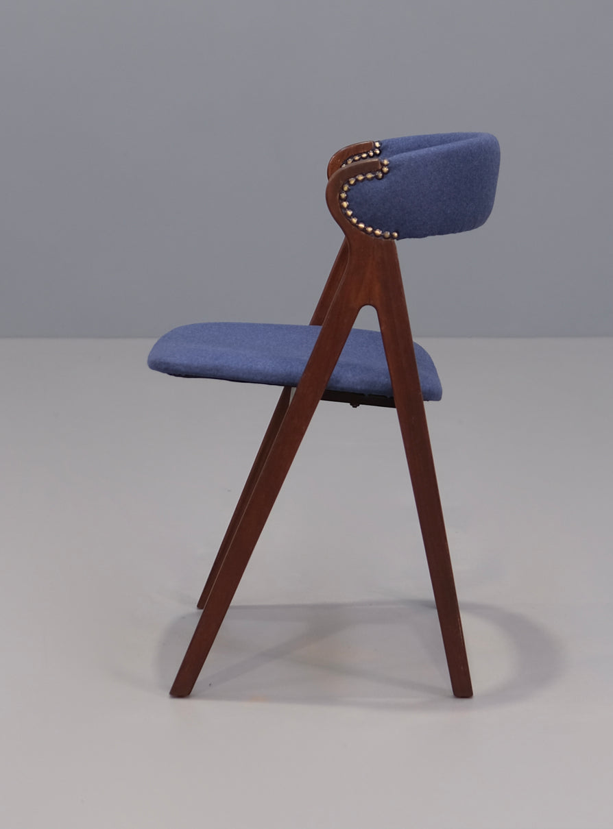 Compass Desk / Side Chair in New Wool