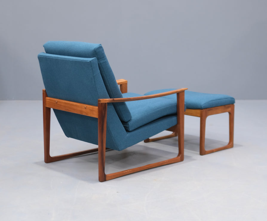 Gerald Easden “Module” Lounge Chair & Footstool