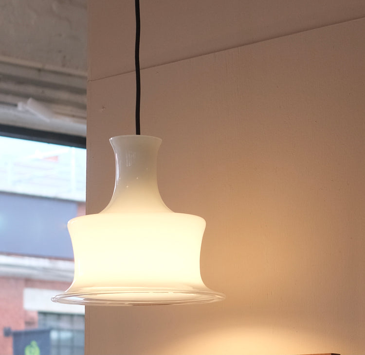 Holmegaard Pendant in White Glass