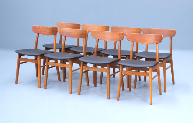 Eight Farstrup Dining Chairs