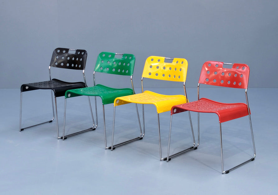 Omkstak Classic chair by OMK1965 (Signal Yellow)