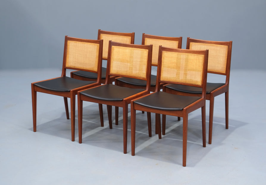 Six Karl Erik Ekselius Dining Chairs