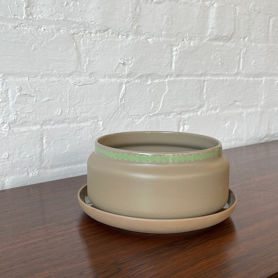 Marimekko Flower Pot - Oiva / Siirtolapuutarha in Terra & Mint
