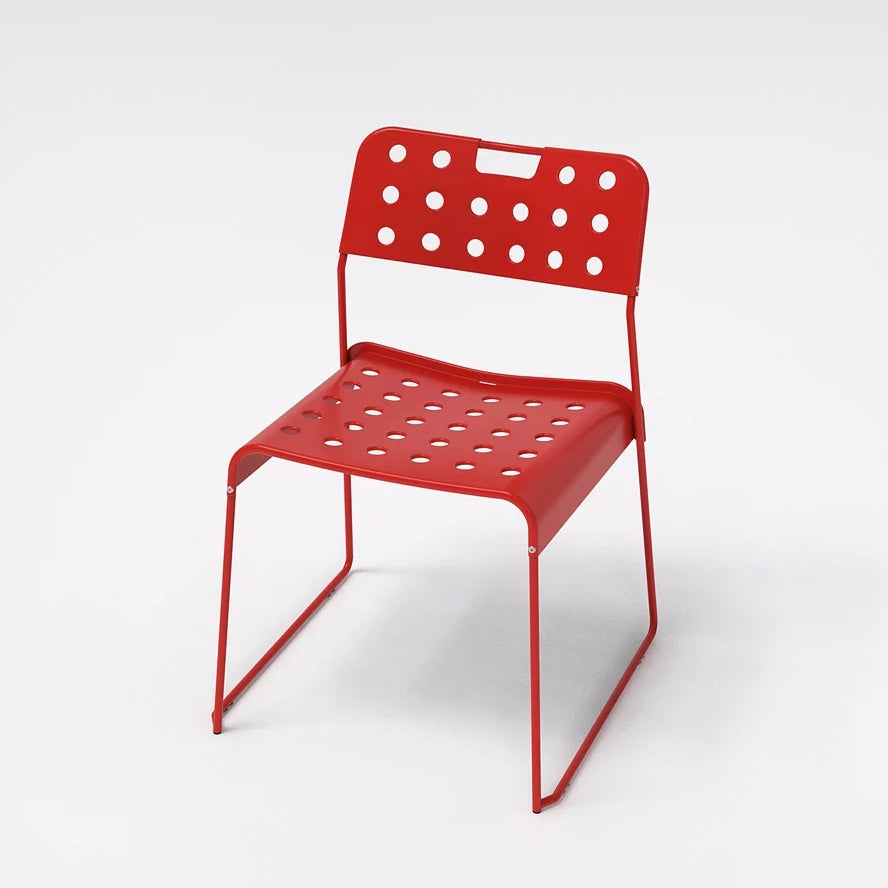 Omkstak chair by OMK1965 (Traffic Red)