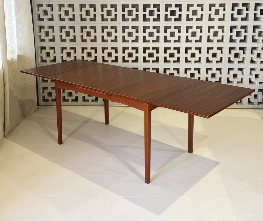 Swedish Extension Dining Table in Teak