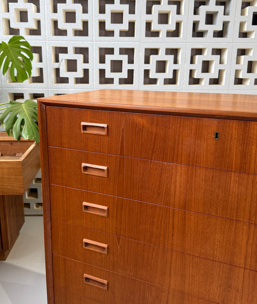 Kurt Østervig Chest of Drawers in Teak