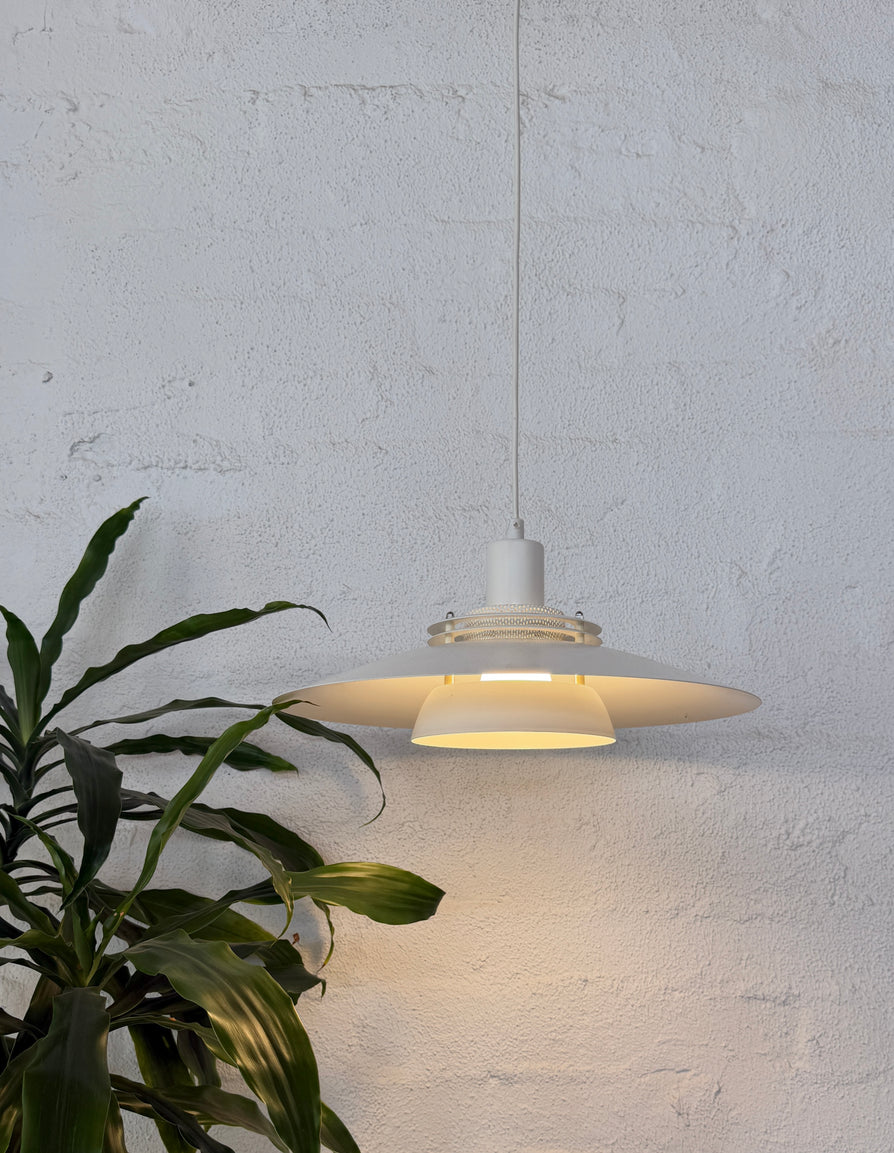 Jeka Metalryk Pendant in White