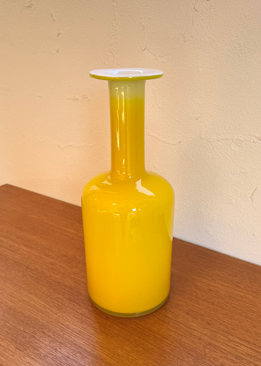 Otto Brauer & Per Lutkin Gulvvase in Yellow