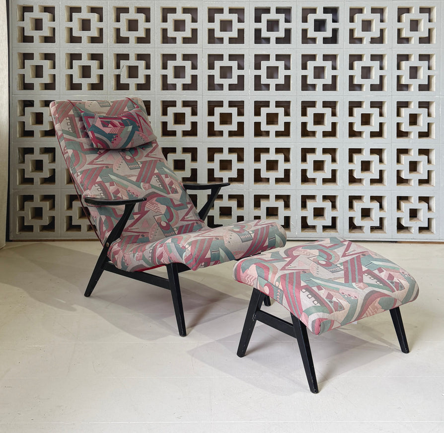 Jio Mõbler Siesta Chair & Footstool