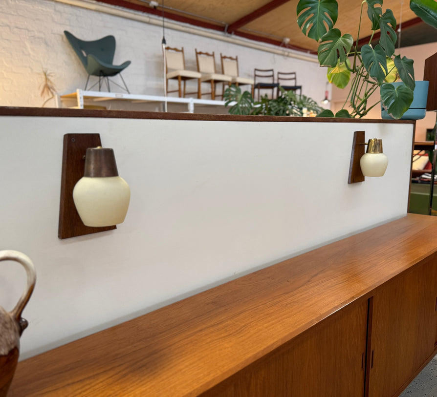Pair of Mid-Century Wall Sconces / Bedside Lamps