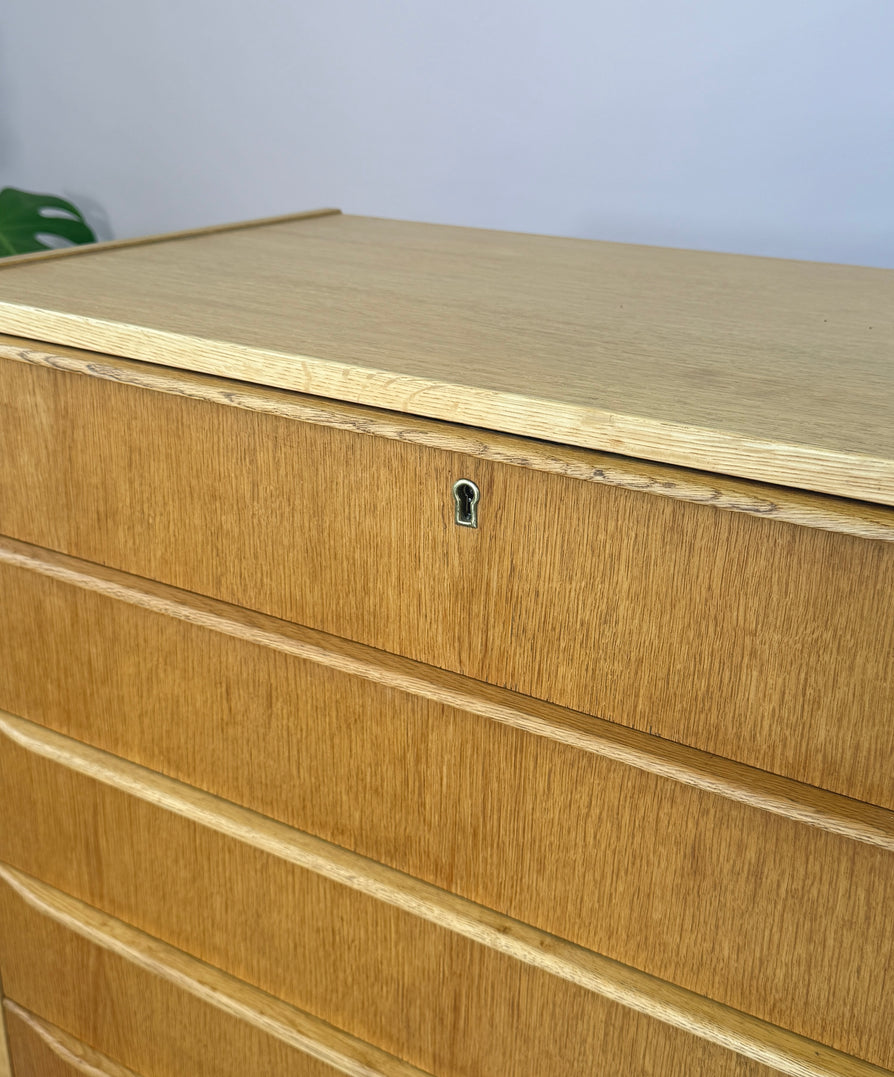 Danish Tallboy in Oak