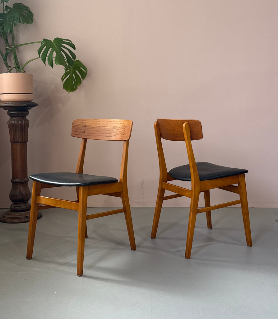 Six Danish Dining Chairs by Farstrup