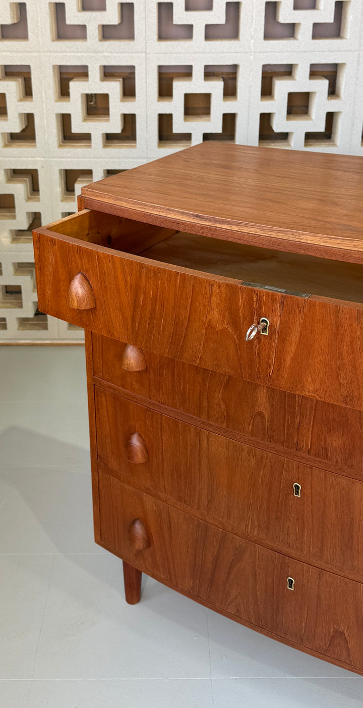 Danish Chest of Drawers in Teak