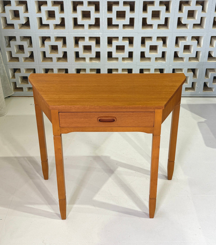 Mid-Century Hall Table in Teak