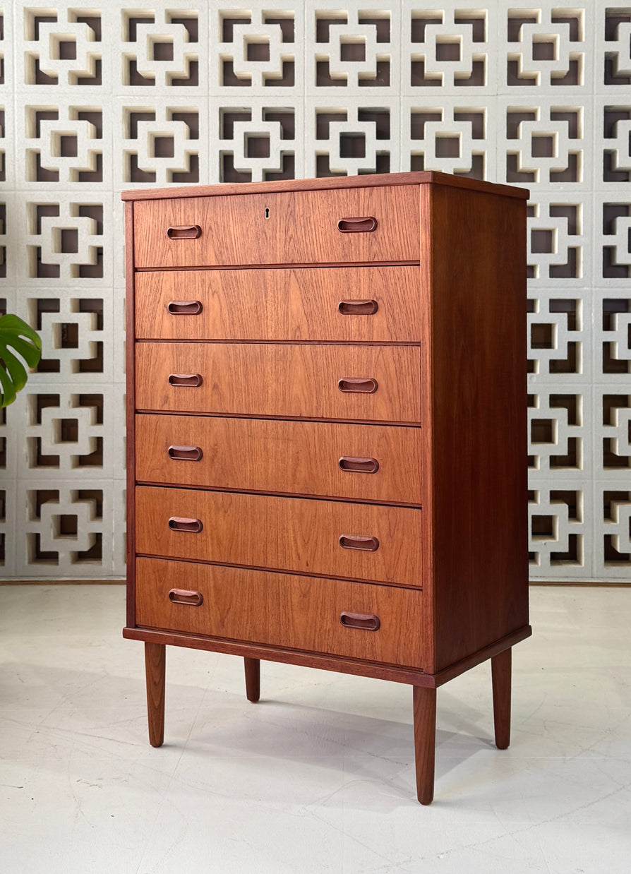 Danish Tallboy in Teak