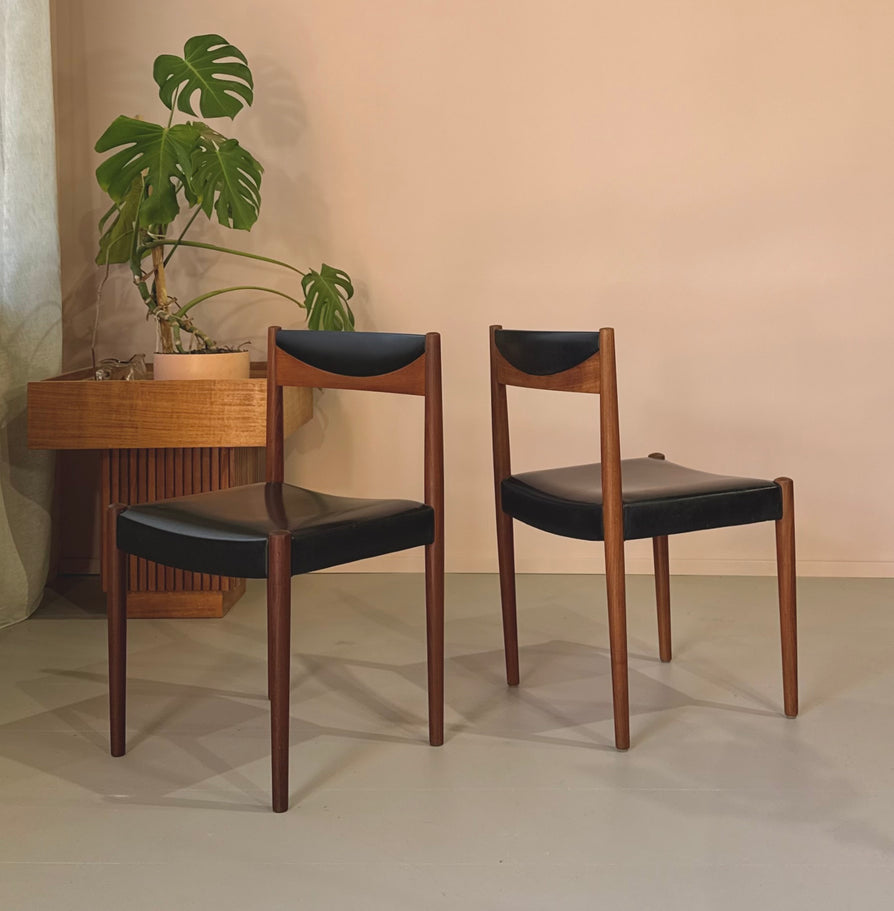 Six Danish Dining Chairs in Teak