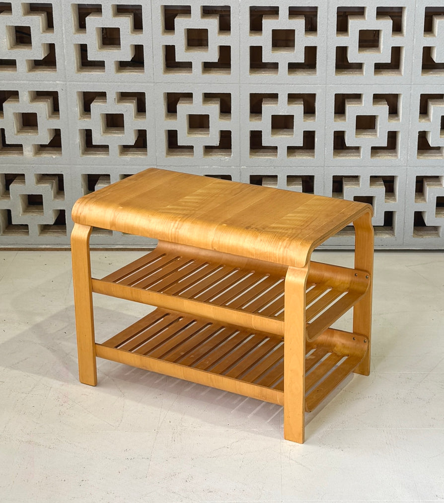 Vintage Console / Side Table in Beechwood