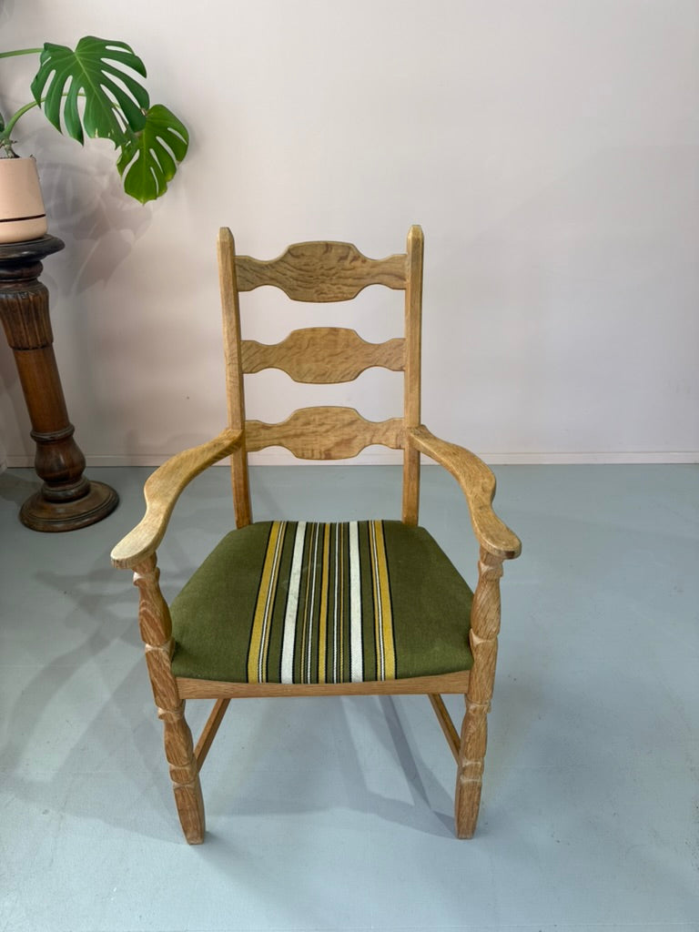 Pair of Henning Kjærnulf Highback Armchairs