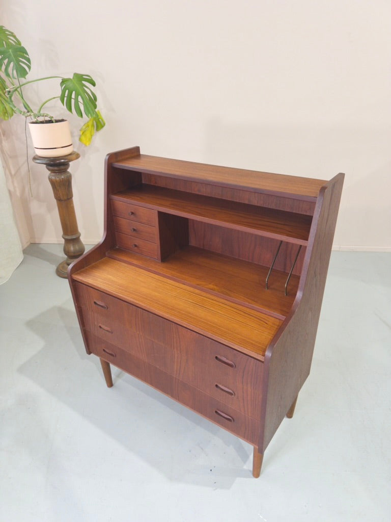 Danish Secretaire / Bureau in Teak