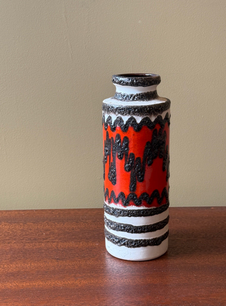 Fat Lava West German Table Vase - Scheurich