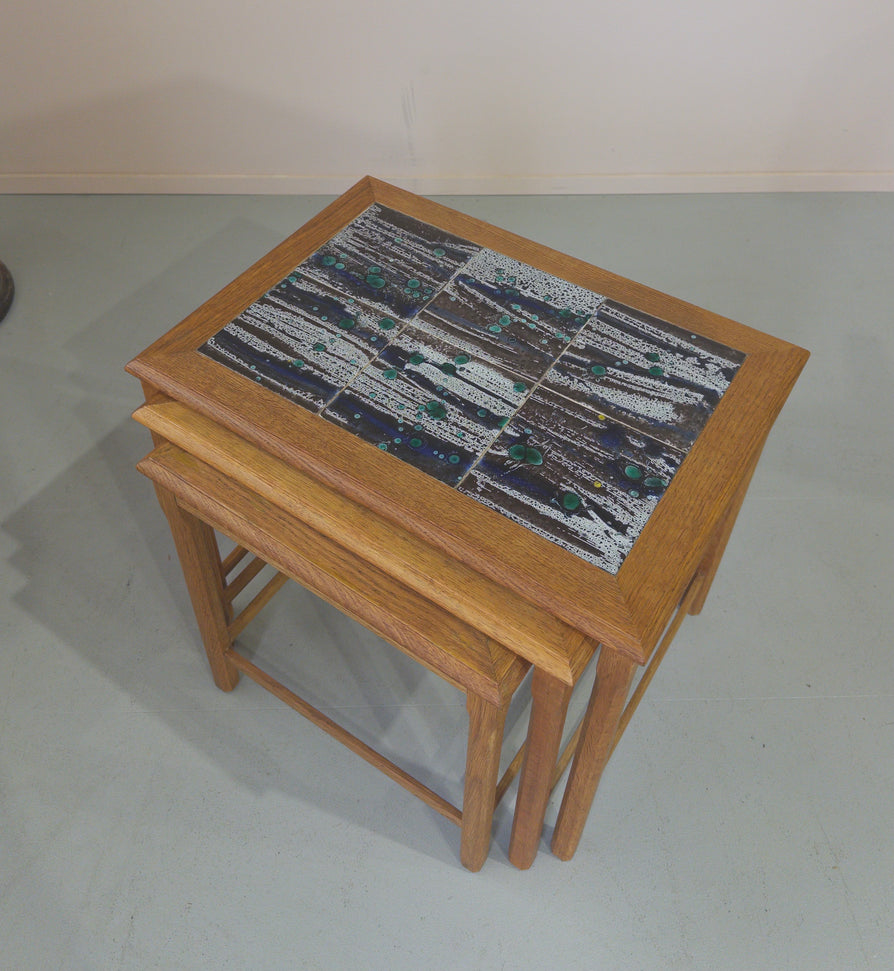 Henning Kjærnulf Nest of Tables in Oak