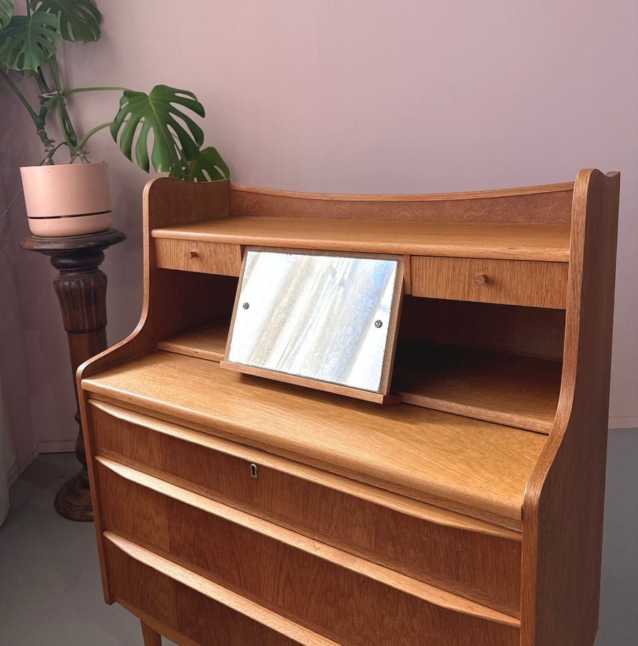 Danish Bureau / Dresser in European Oak