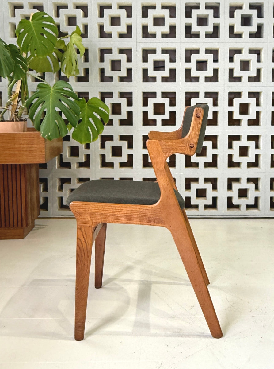 Four Danish Elbow Dining Chairs by Nova