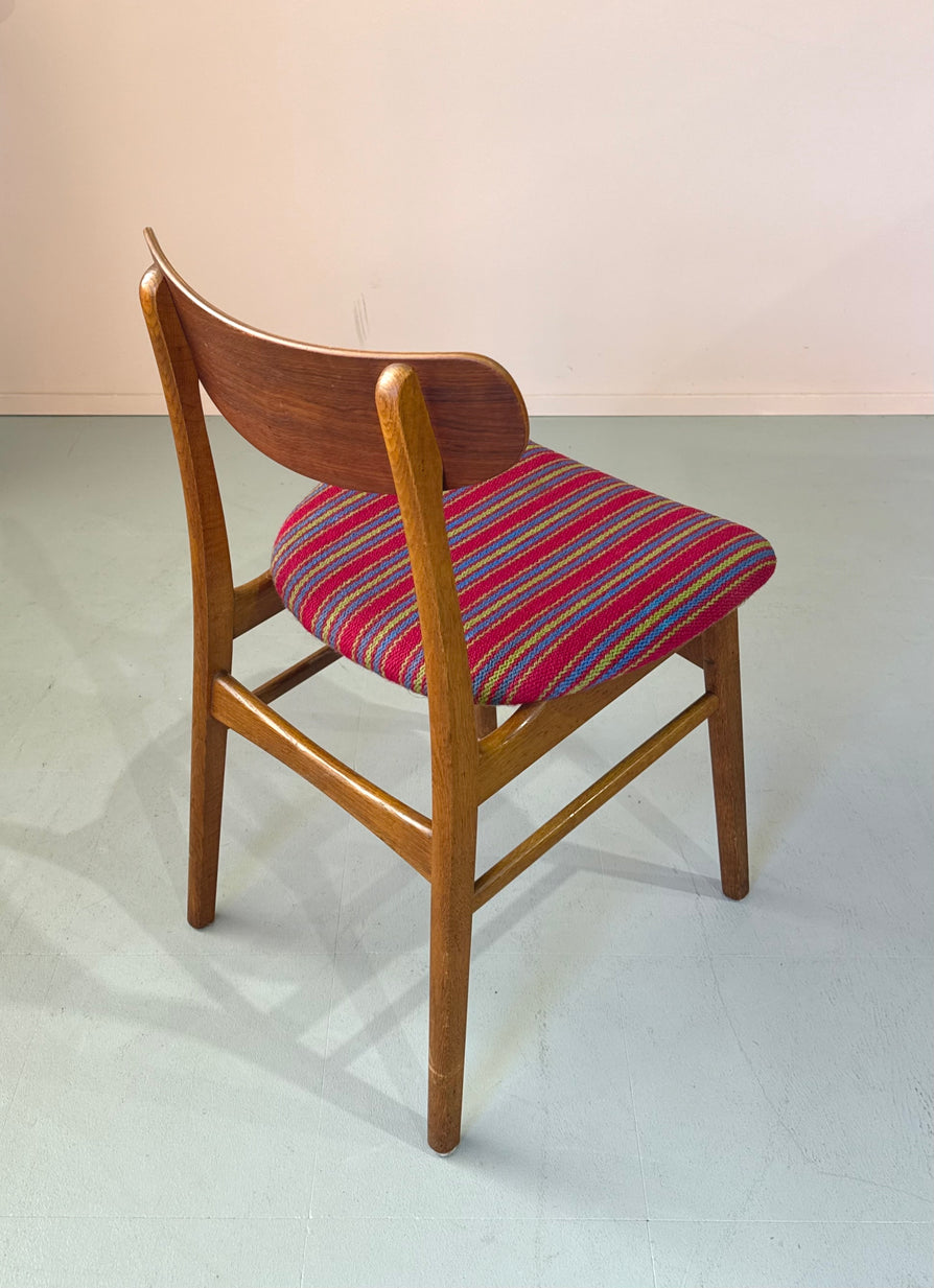 Four Jelly Bean Danish Dining Chairs