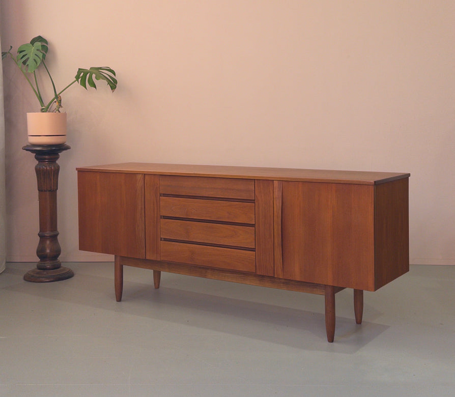 Danish Deluxe Sideboard in Blackwood & Teak
