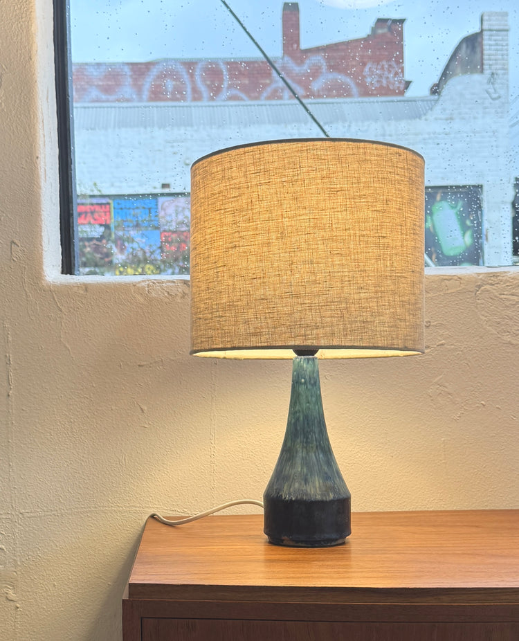 Danish Stoneware Table Lamp