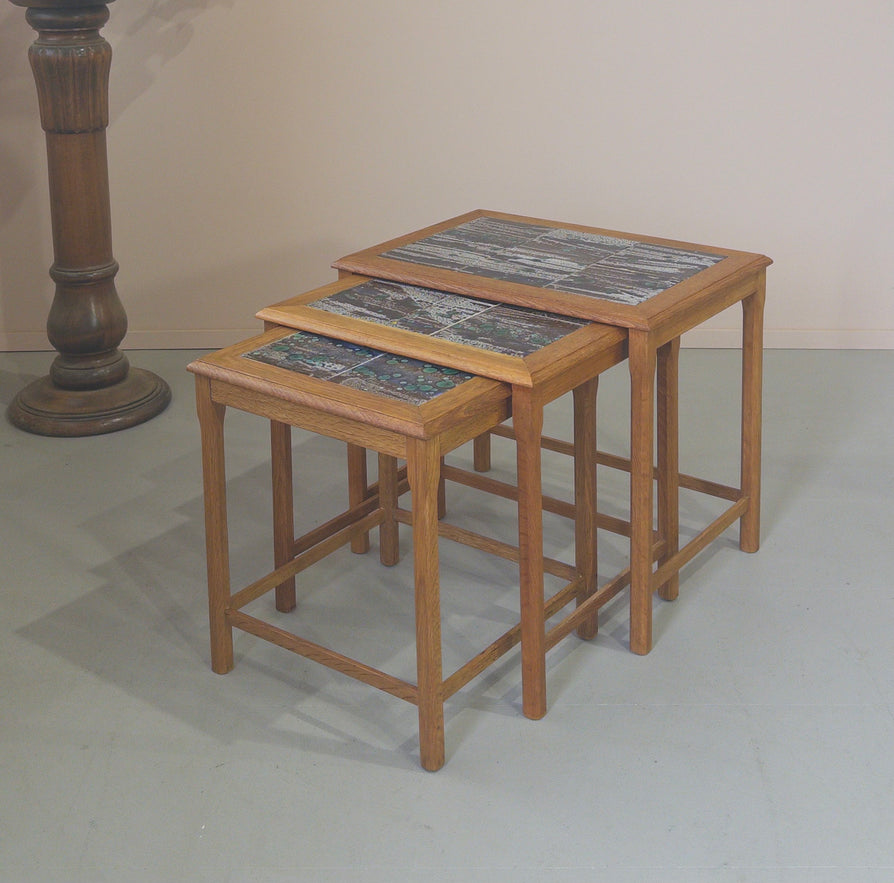 Henning Kjærnulf Nest of Tables in Oak
