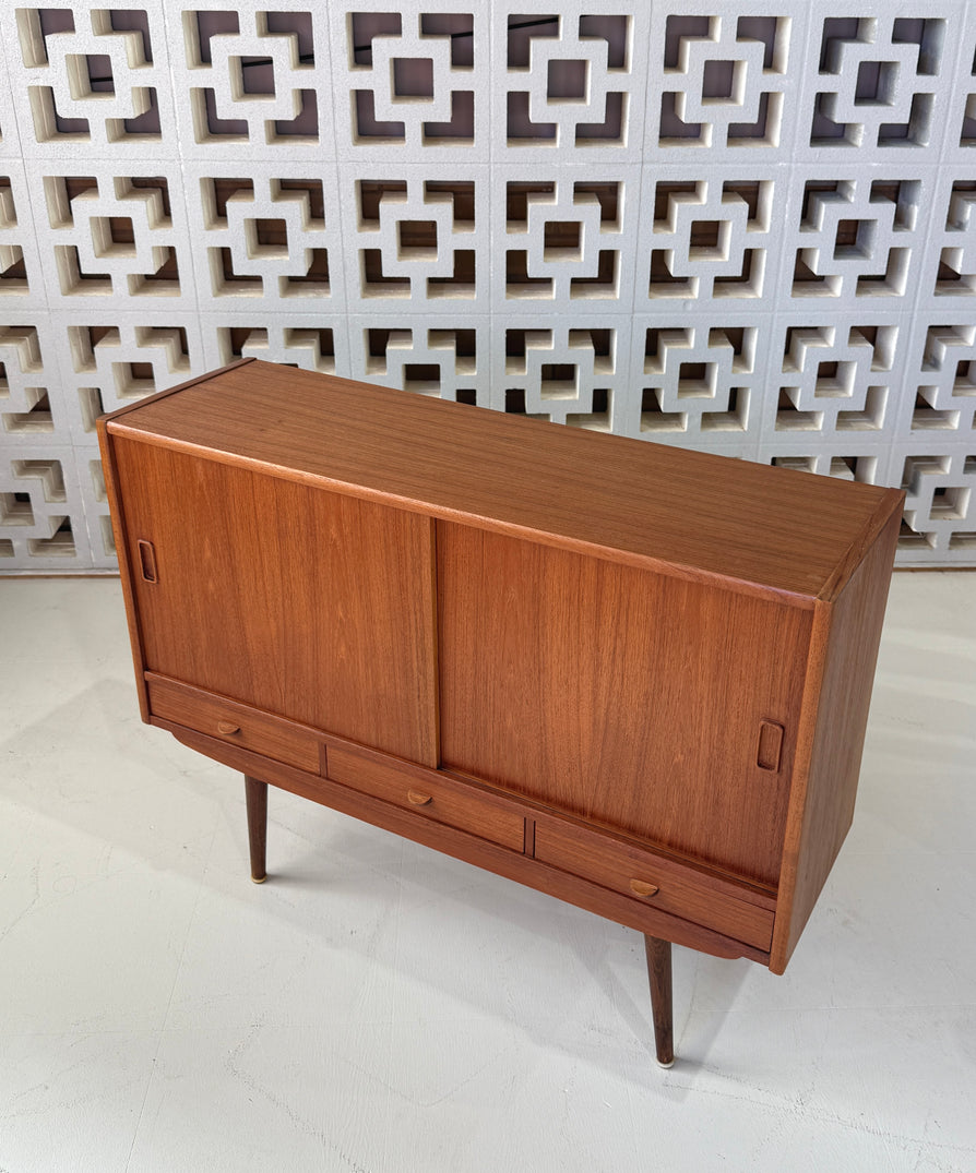 Small Danish Cabinet in Teak