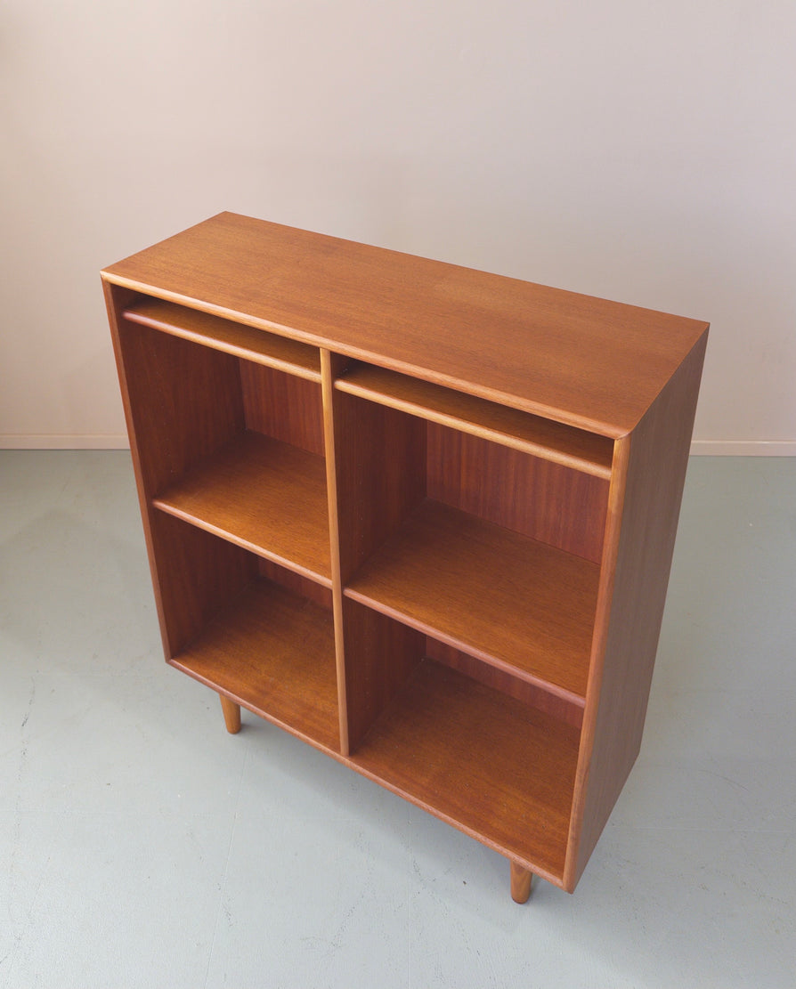 Mid-sized Danish Bookcase in Teak