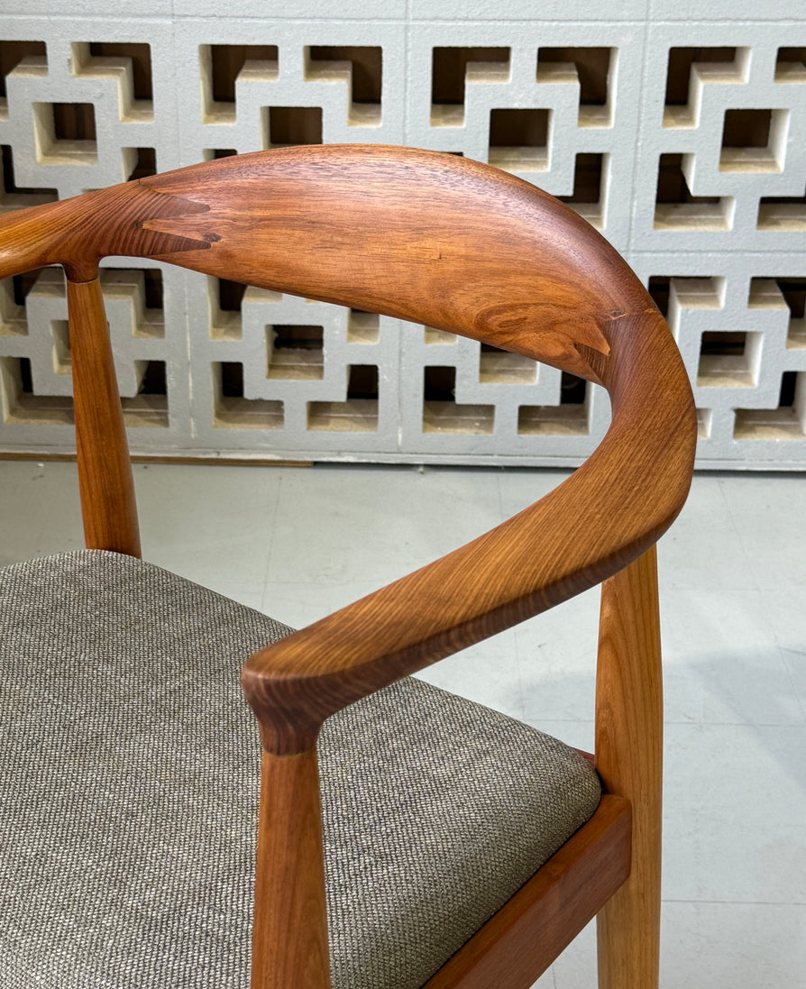 Danish De Luxe "Round Chair" in Acacia