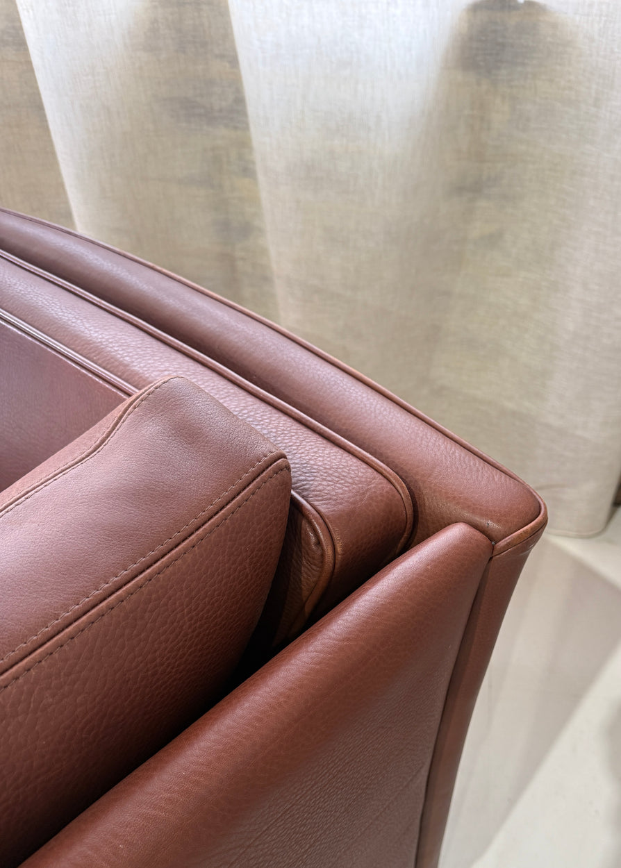 Mogens Hansen Three Seater Sofa in Leather