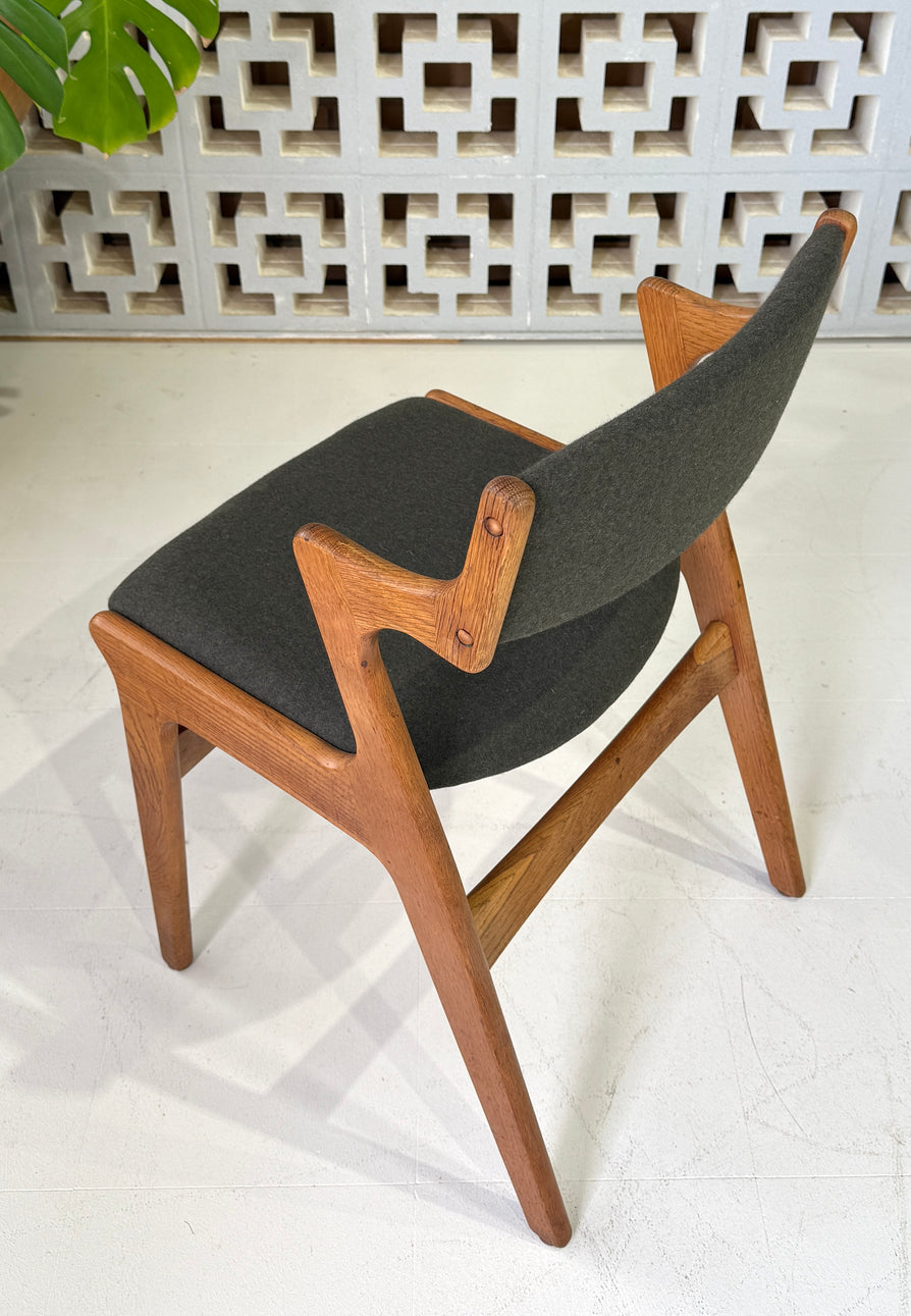 Four Danish Elbow Dining Chairs by Nova