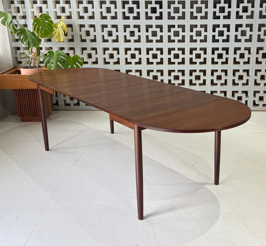 Danish Extension Dining Table in Rosewood
