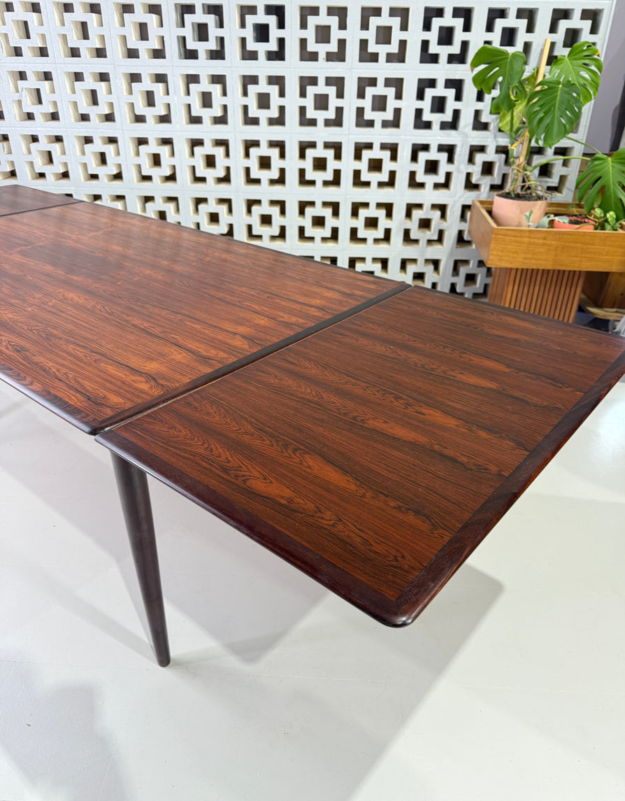 Skovmand & Andersen Extension Dining Table in Rosewood