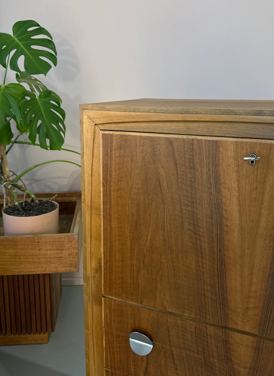Swedish Bar Cabinet in Teak