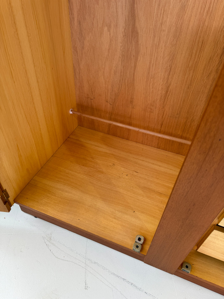 Mid-Century Wardrobe in Teak