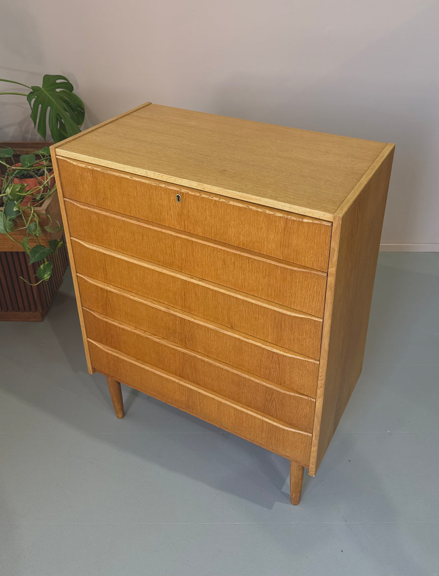 Danish Tallboy in Oak