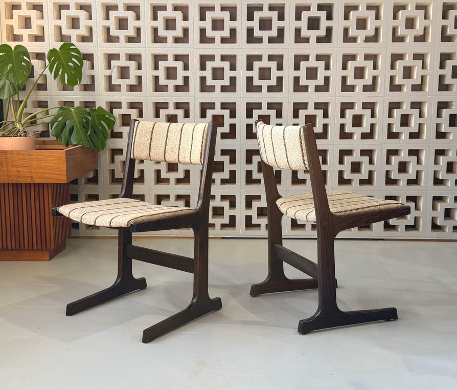 Four Cantilever Dining Chairs by Farstrup