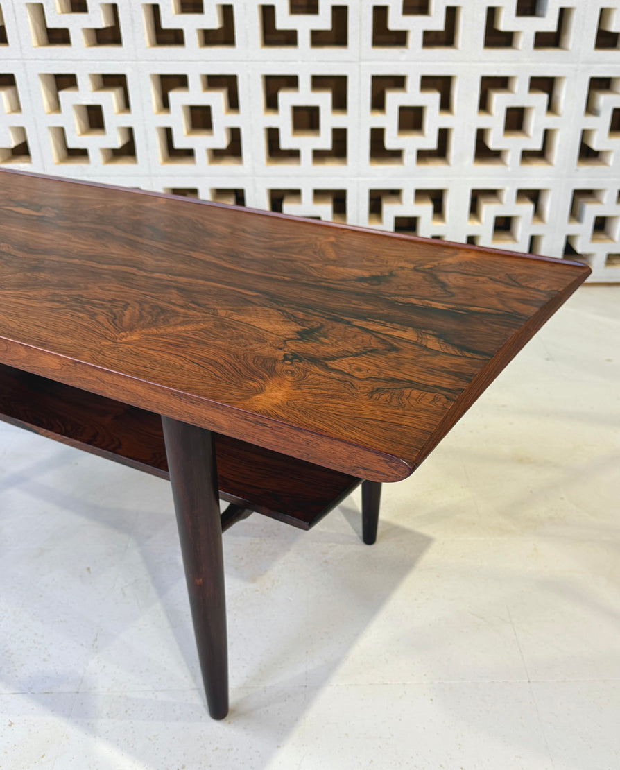 Danish Coffee Table in Rosewood