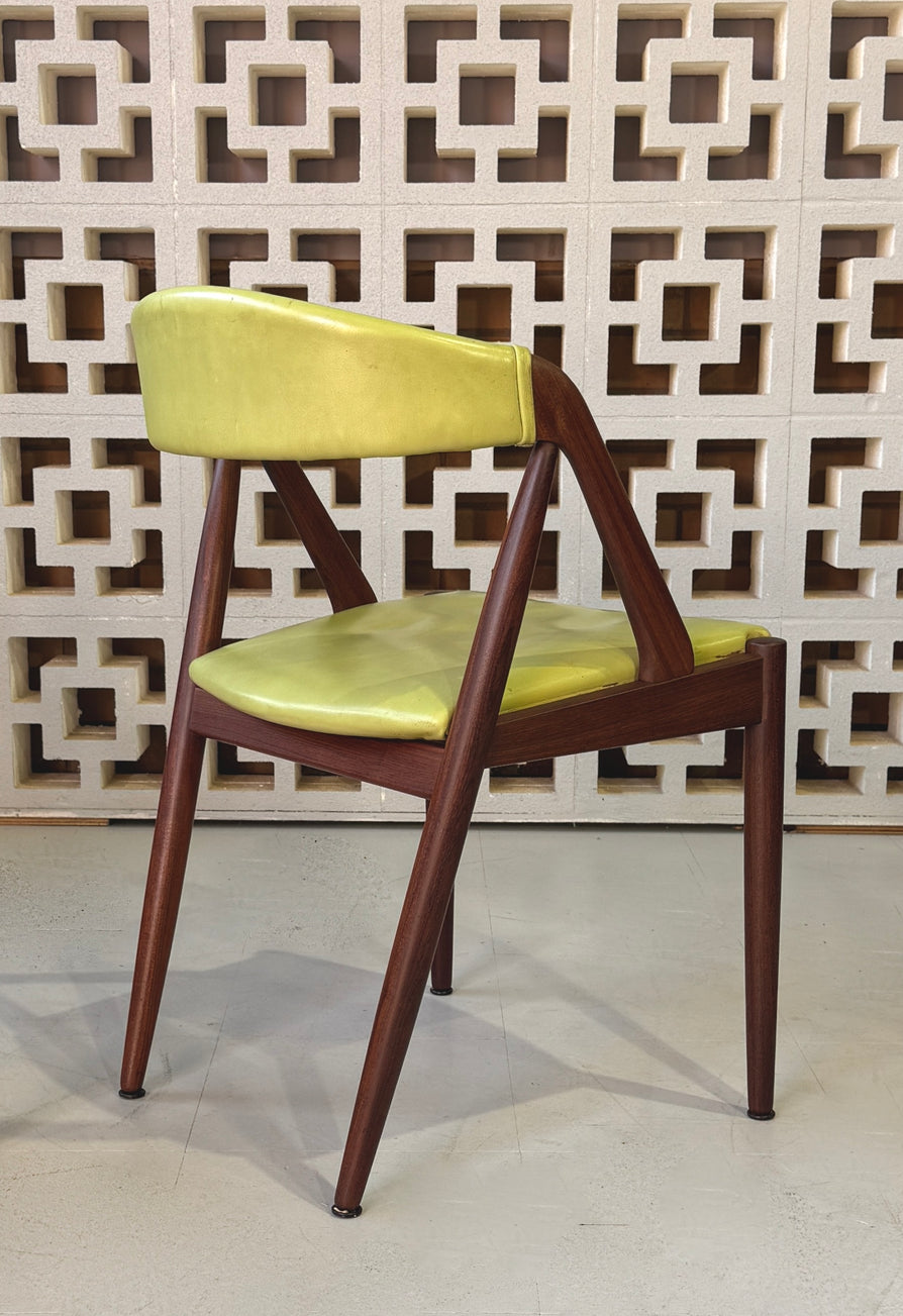 Six Kai Kristiansen #31 Dining Chairs in Teak