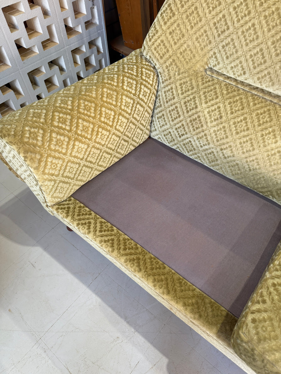 Kurt Østervig Model 14 Sofa in Original Velvet
