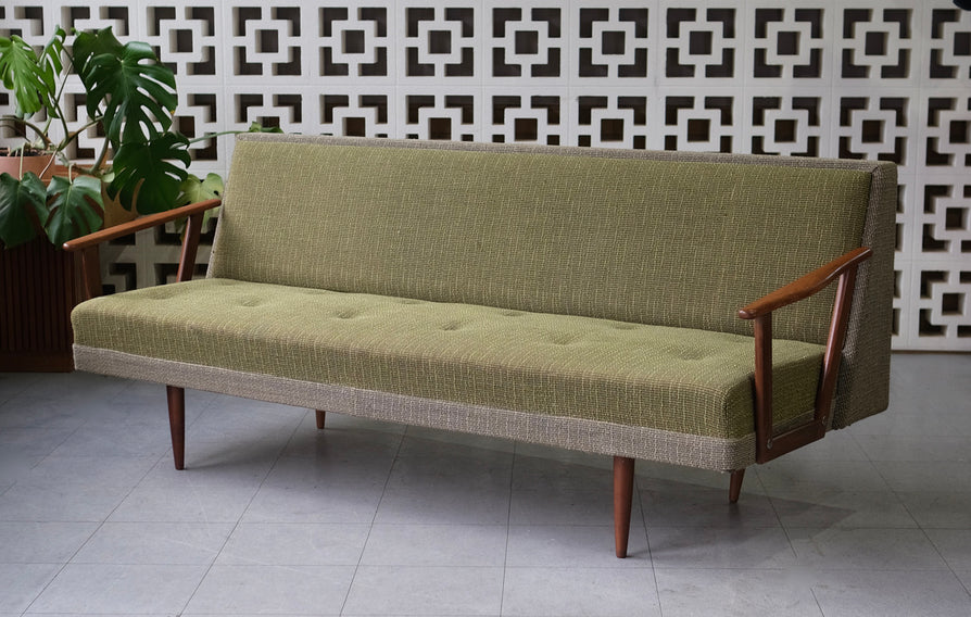 Danish Sofa Bed in Original Wool