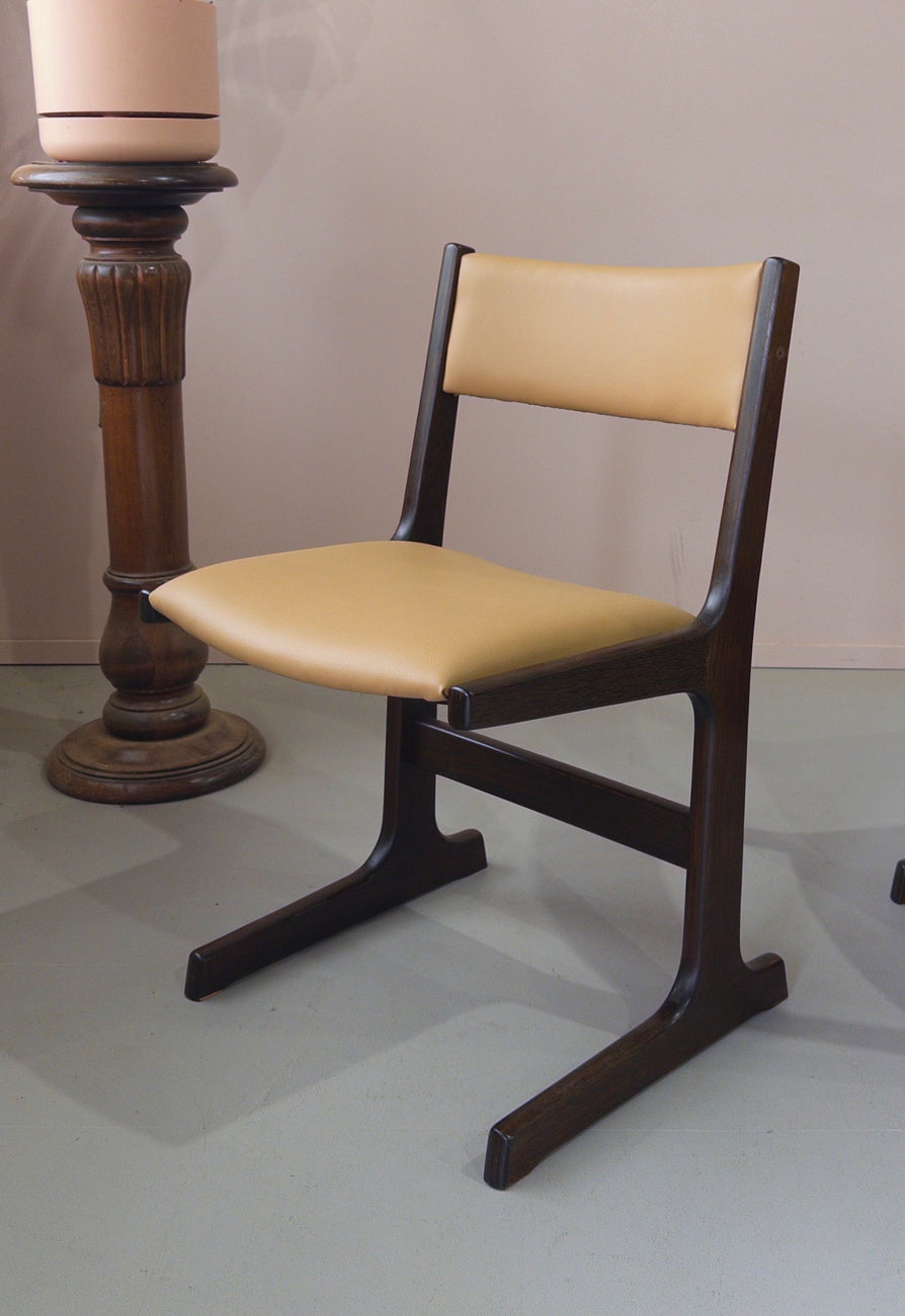 Six Cantilever Dining Chairs by Farstrup