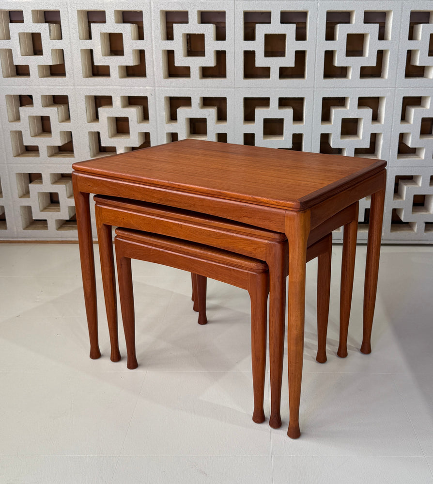 Teak Nest of Tables