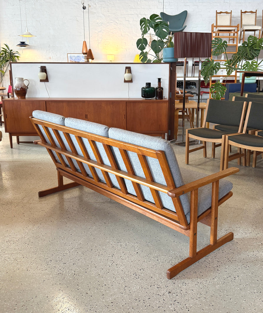 Jørgen Bækmark Sofa in European Oak and Wool