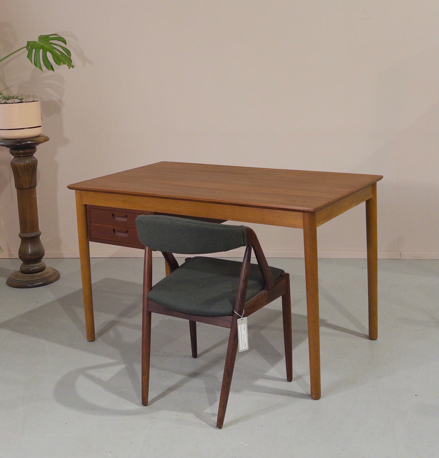 Danish Writing Desk in Teak & Oak